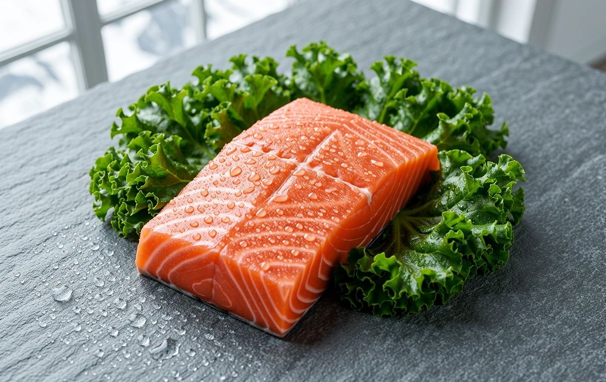 Salmon Precision Macro