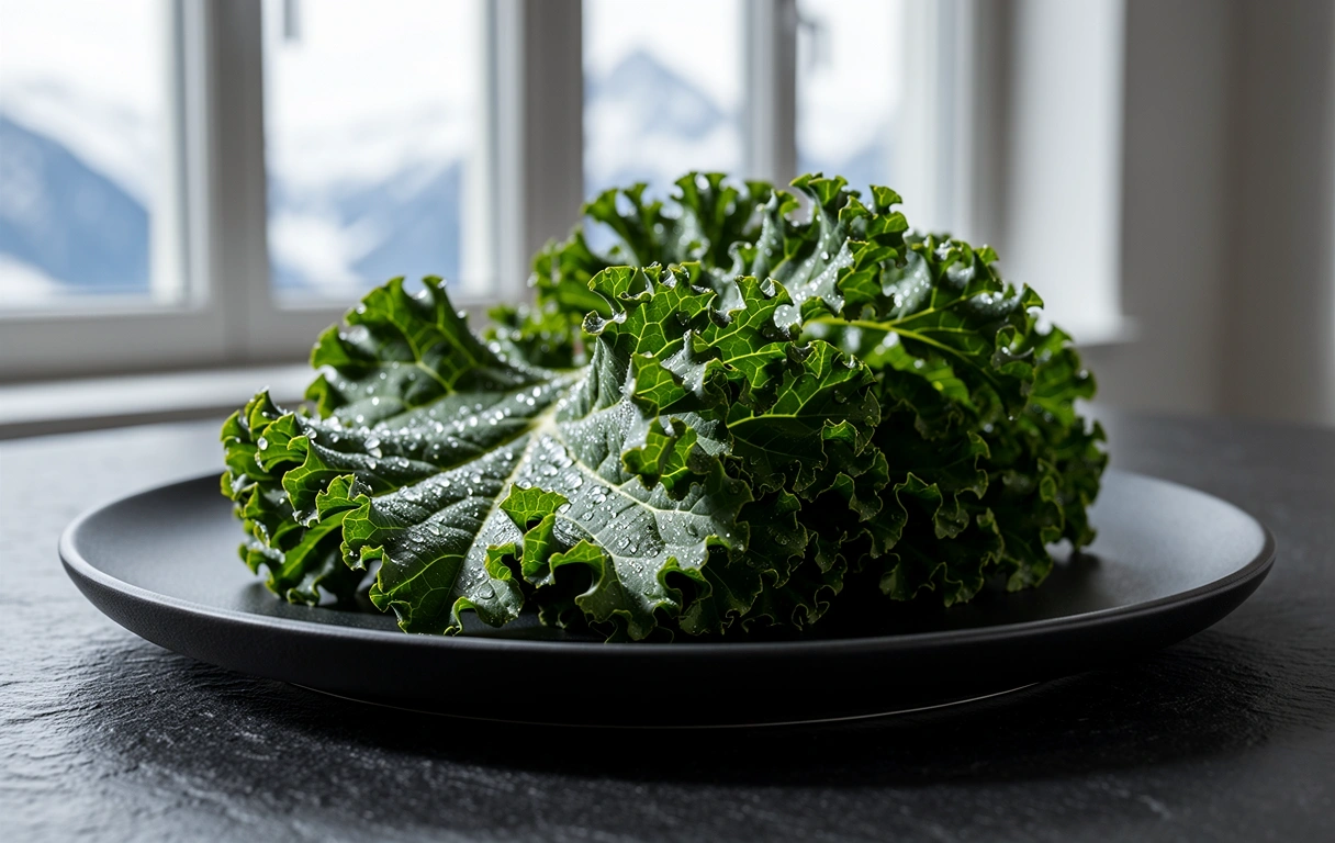 Frisches Bio-Kale